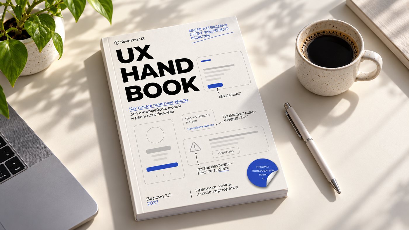 UX Handbook на рабочем столе